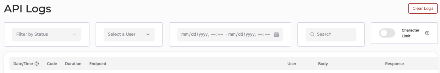 Item Path 3 API Logs