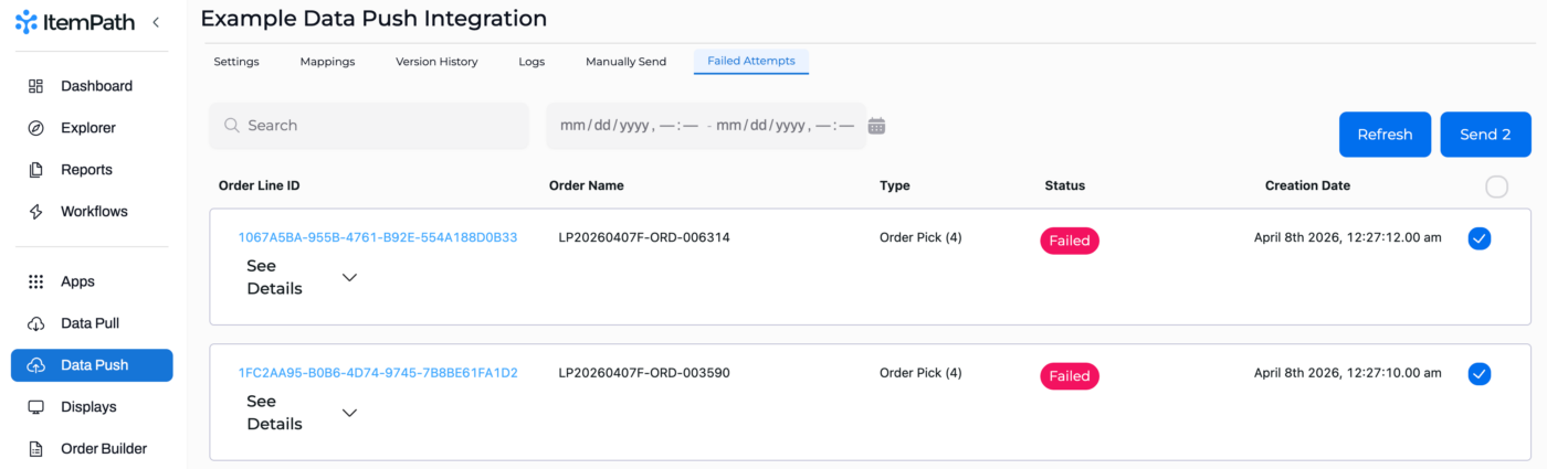 Item Path 3 Failed Attempts 3