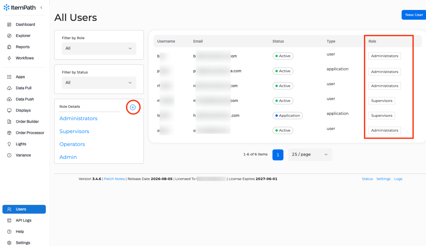 Item Path 3 User Roles 1