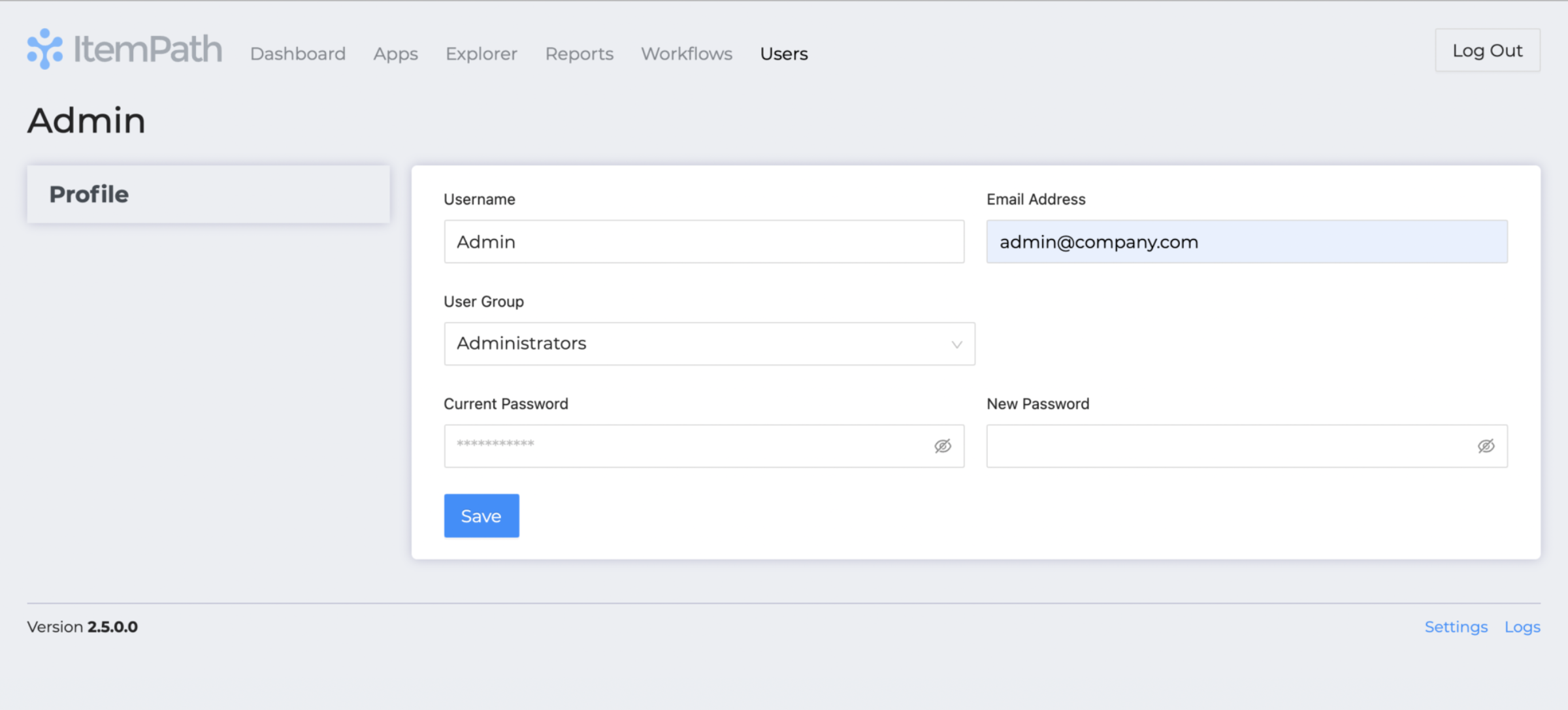 Manage User