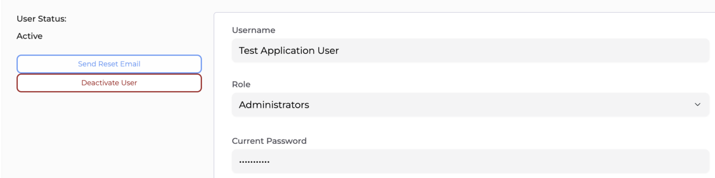 Reset Password Email