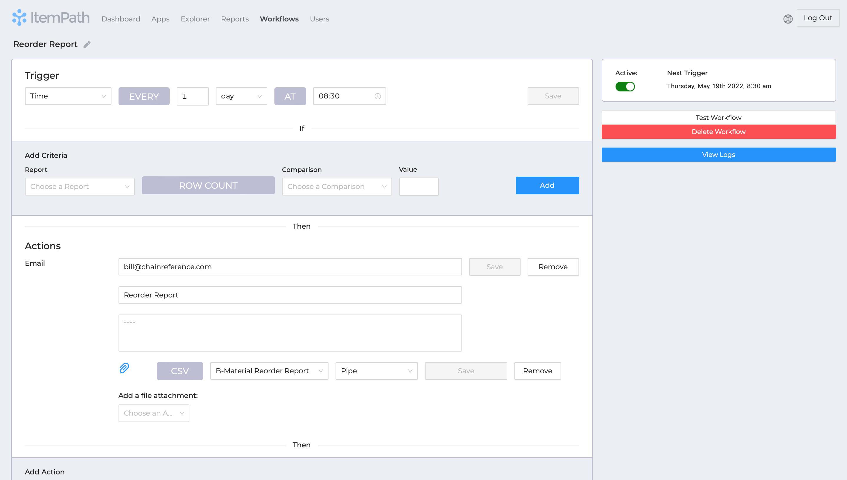 Workflows 1